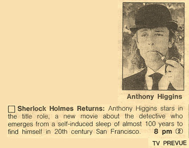 Anthony Higgins - 1994 Baker Street